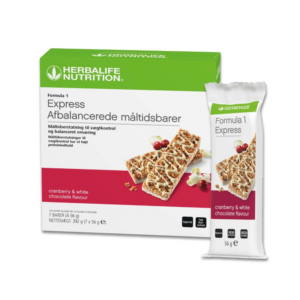 Formula 1 Express Afbalancerede Måltidsbarer Cranberry & White Chocolate 7 x 56 g