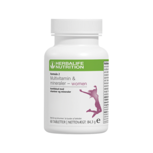 Formula 2 Multivitamin & mineraler - kvinder 60 tabletter